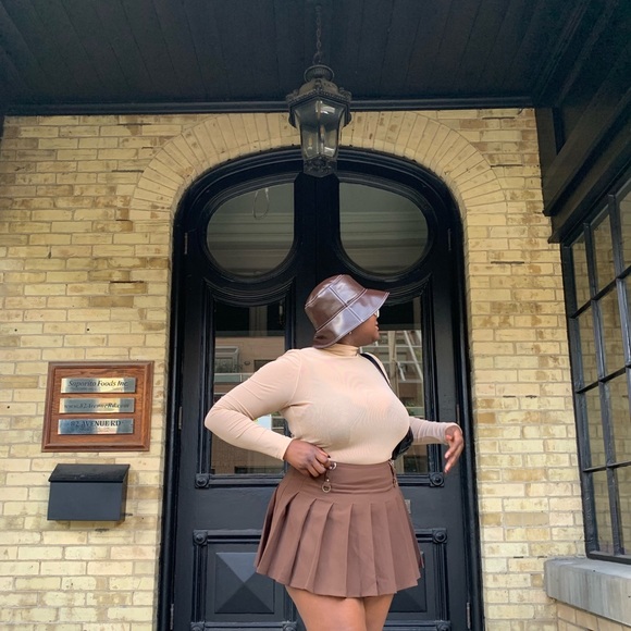 Tiger Mist Darcey Skirt - Chocolate - Picture 3 of 9